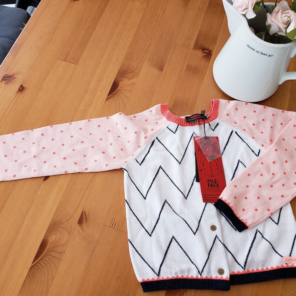 Brand new Catimini sweater